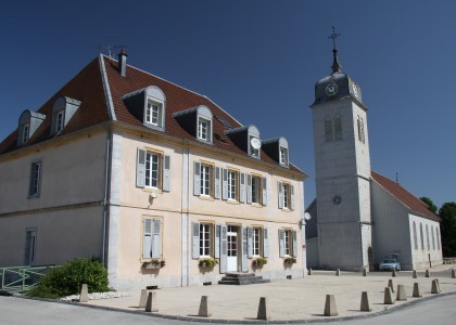 The village of Les Combes